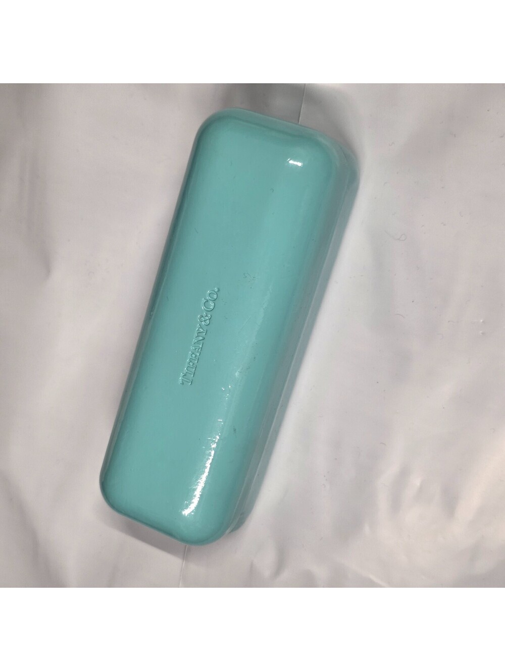 Tiffany  co Eyeglasses Frame Blue Hard Case For Glasses
